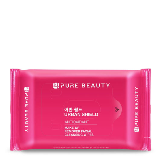 Urban Shield Antioxidant Facial Makeup Removing Wipes 20pcs