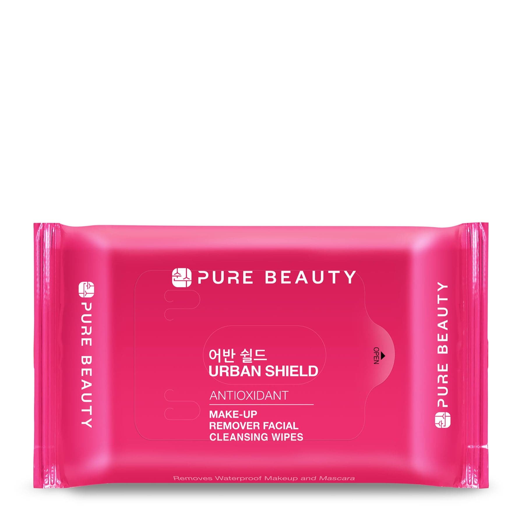 Urban Shield Antioxidant Facial Makeup Removing Wipes 20pcs