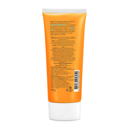 Daily UV Protection Whitening Facial Milk Sunscreen SPF50 PA++++ 60g