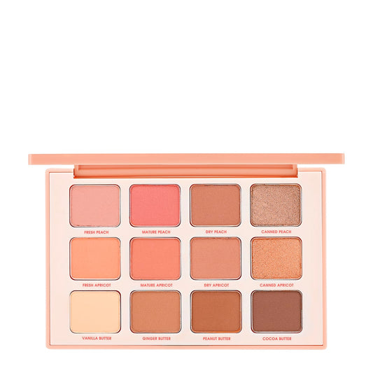 Piece Matching Eyeshadow Palette - 12 shades 01 Mature Peach Ad