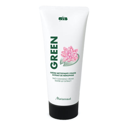 Green Face Cream Foam Cleanser Water Lily Extract 125ml