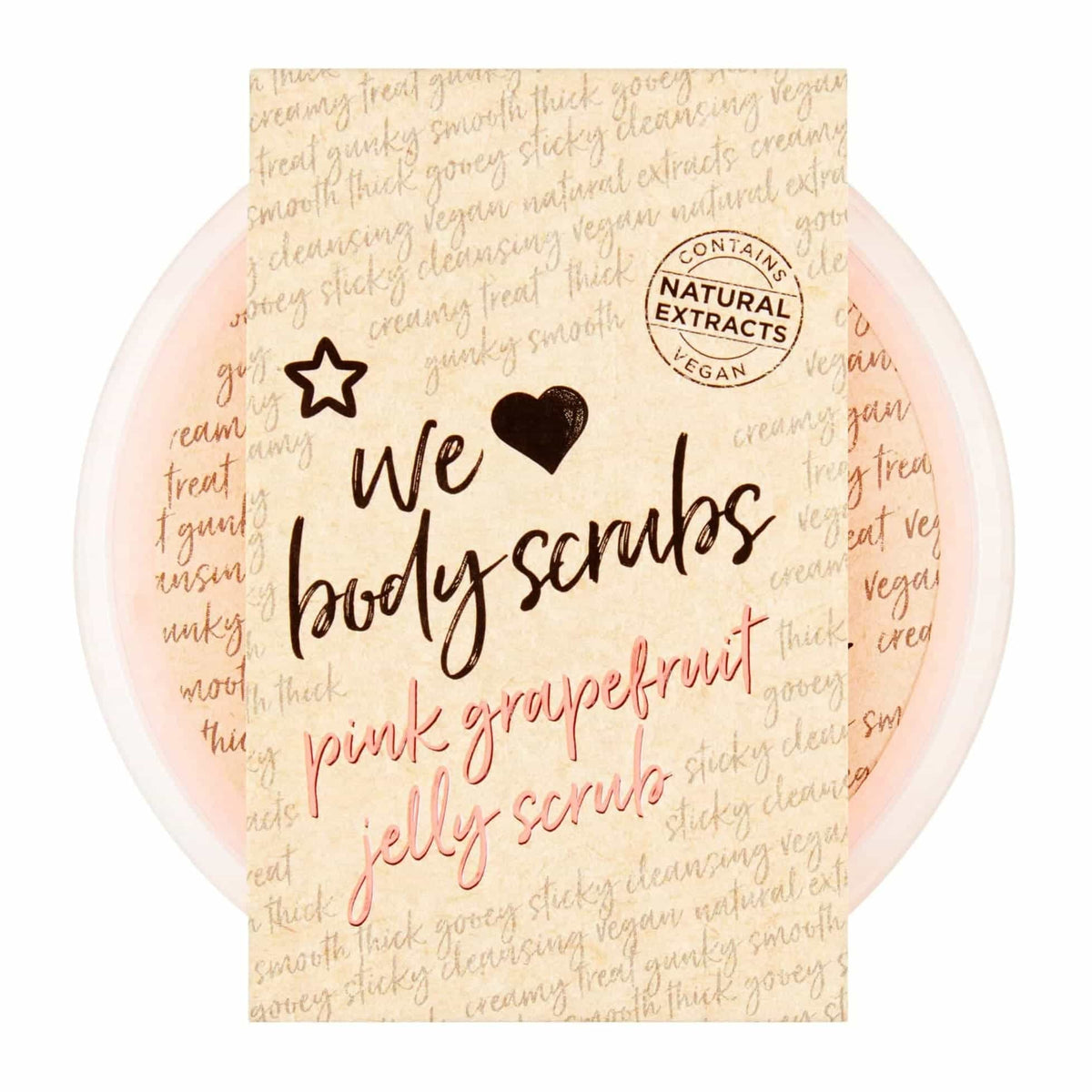 We Heart Body Scrub Pink Grapefruit Jelly 200ml