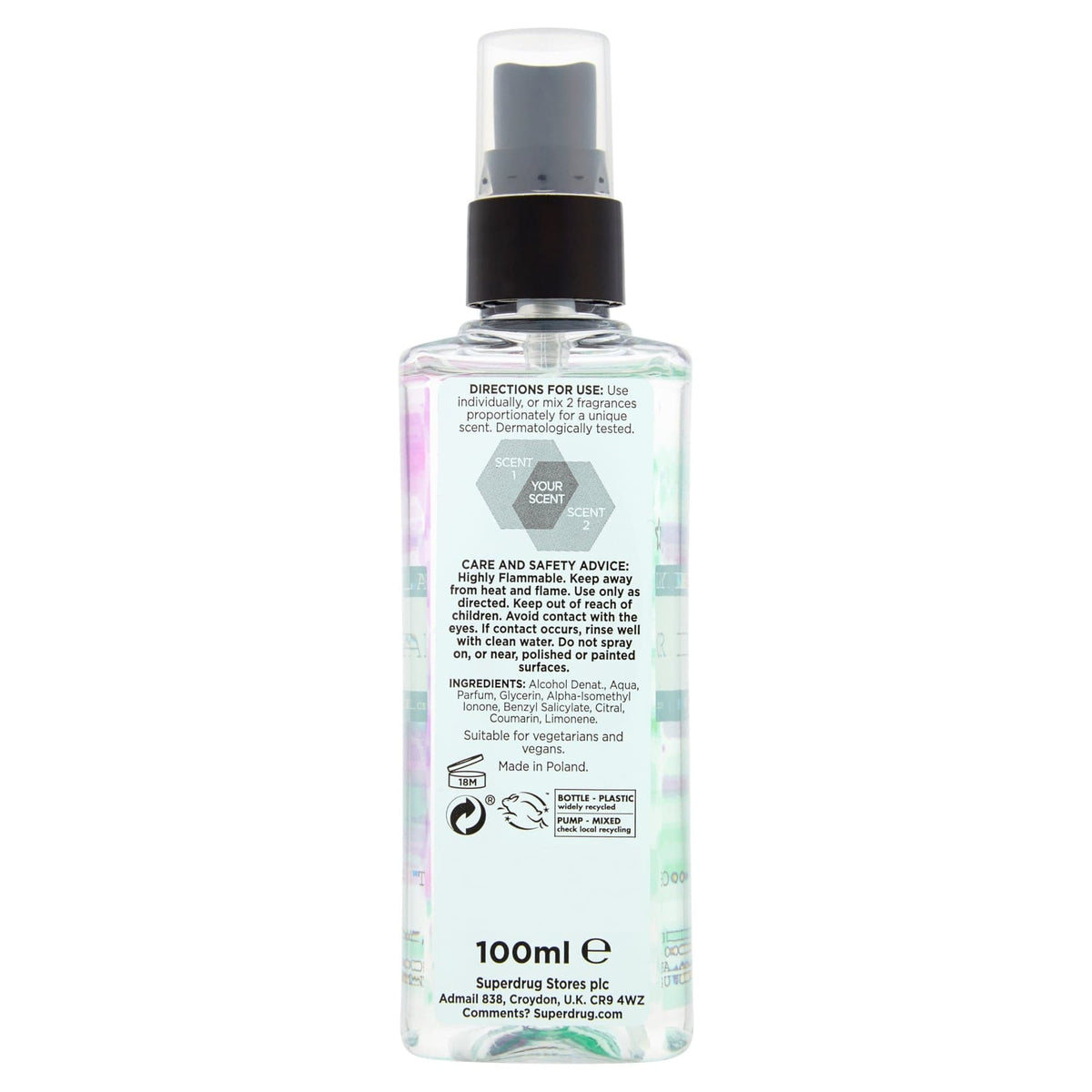Layering Lab Body Mist Spray Oriental 100ml