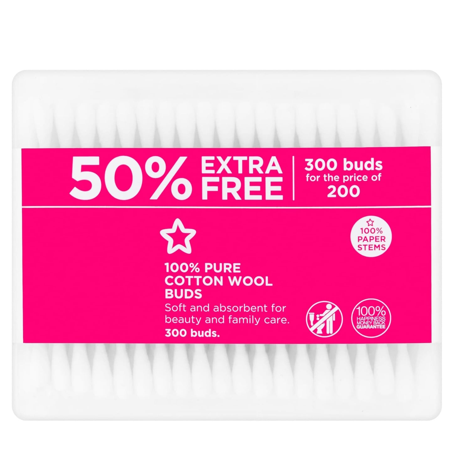 Cotton Wool Buds 300pcs