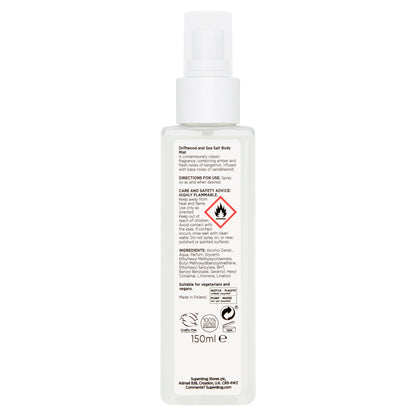 Bloom Body Mist Spray Driftwood & Sea Salt 150ml