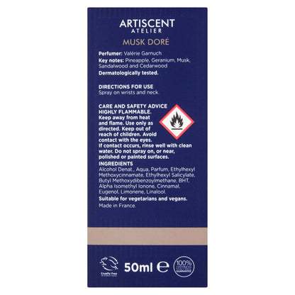 Artiscent Atelier Men Eau de Parfum Musk Dore 50ml