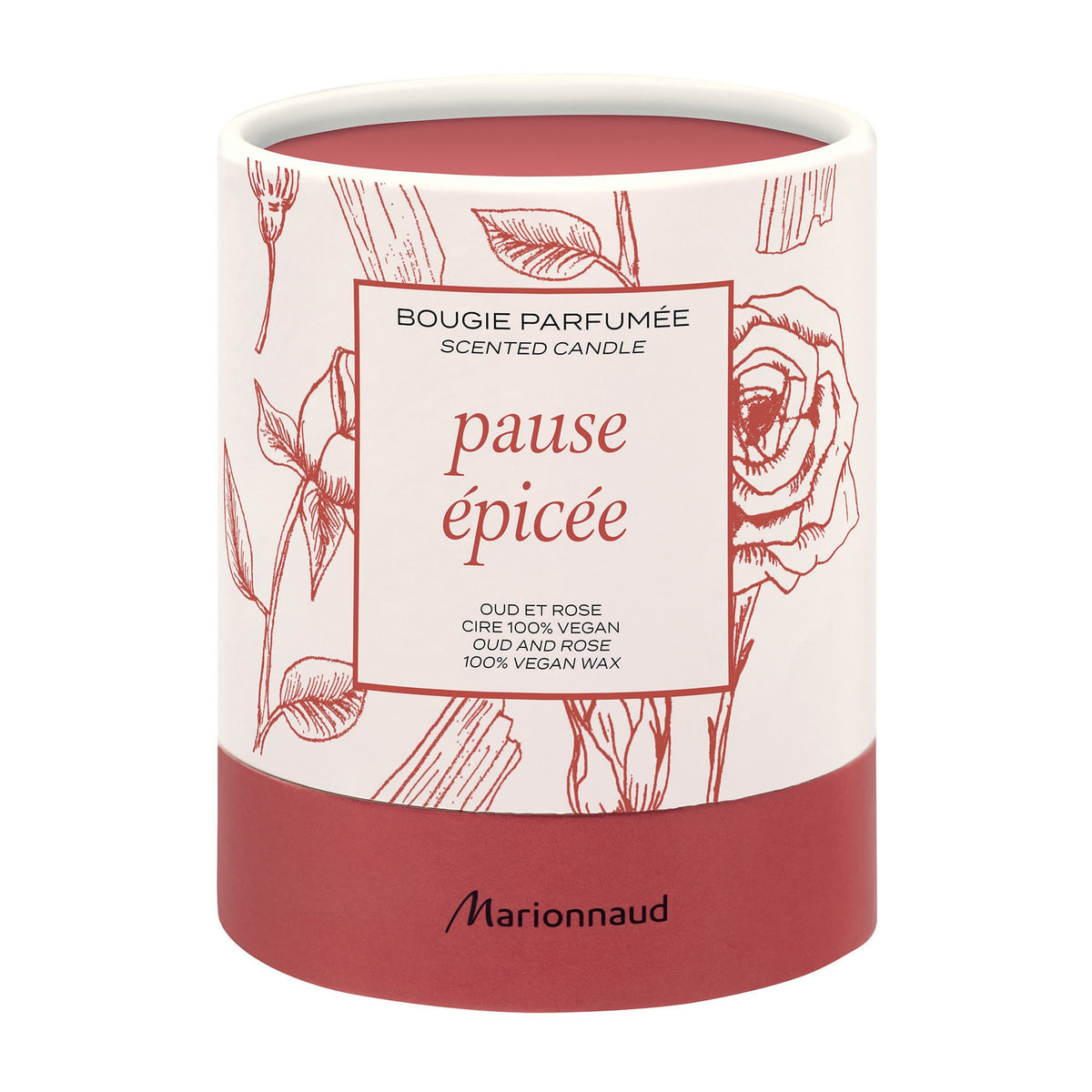 Touch of Spice Scented Candle Oud & Rose 75g