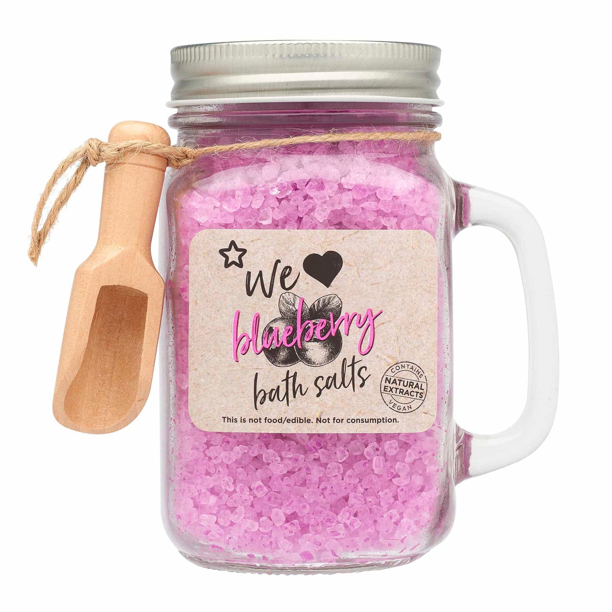 We Love Bath Salts Blueberry 600g