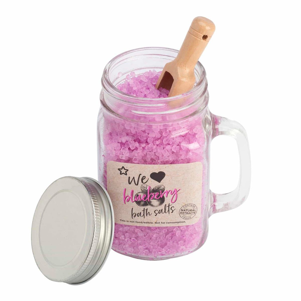 We Love Bath Salts Blueberry 600g