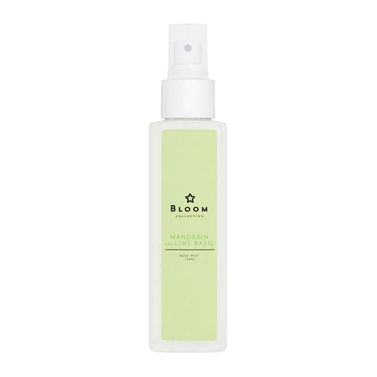 Bloom Body Mist Spray Mandarin & Lime Basil 150ml