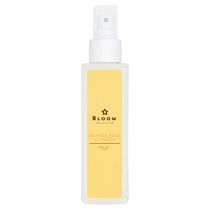 Bloom Body Mist Spray Orange Rose & Amber 150ml