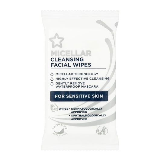 Face Cleansing Wipes Micellar 10pcs