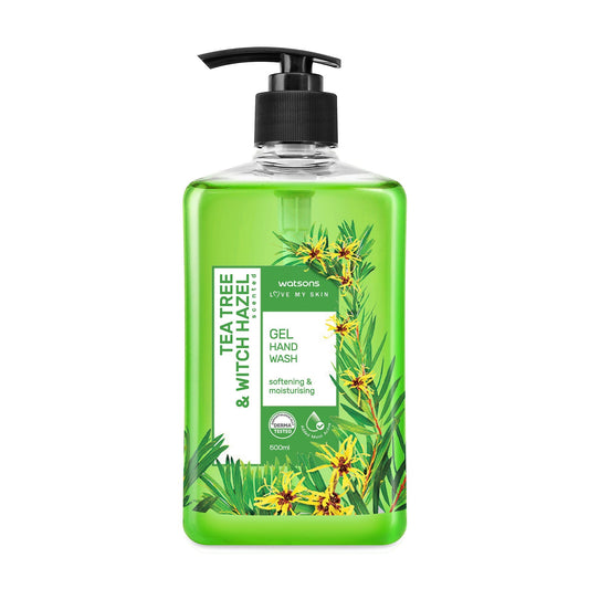 Love My Skin Gel Hand Wash Tea Tree & Witch Hazel 500ml 500ml
