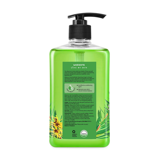 Love My Skin Gel Hand Wash Tea Tree & Witch Hazel 500ml 500ml