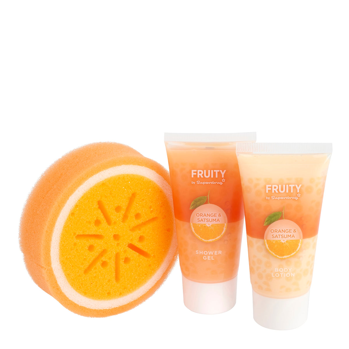 Fruity Trio Shower Beauty Gift Set Orange & Satsuma