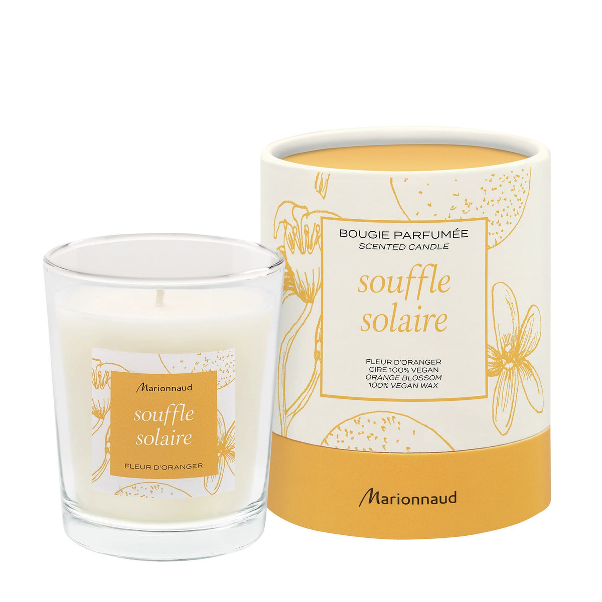 Sunny Breeze Scented Candle Orange Blossom 75g