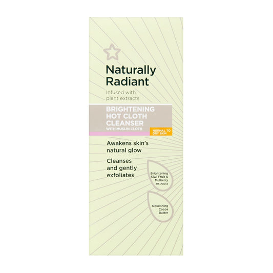 Naturally Radiant Hot Cloth Face Cream Cleanser 150ml
