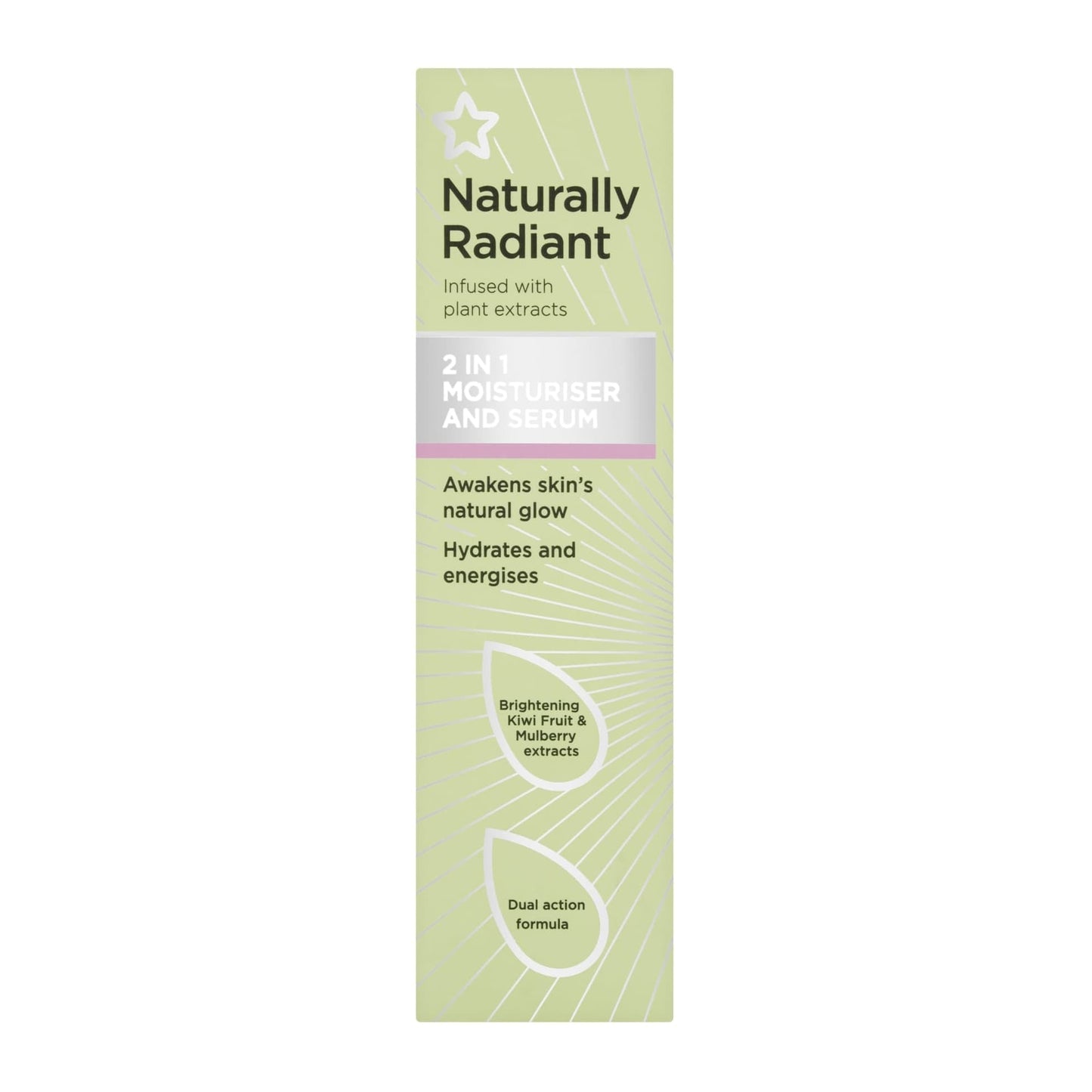 Naturally Radiant 2-in-1 Moisturiser & Face Serum 50ml