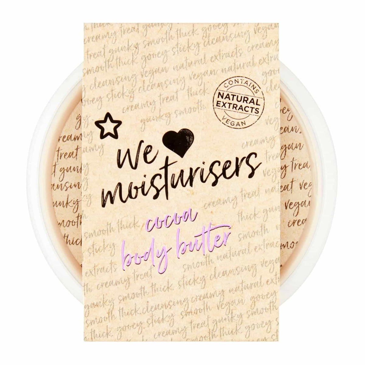 We Heart Nourishing Body Moisturiser Cocoa Butter 200ml