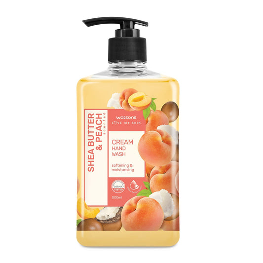 Love My Skin Cream Hand Wash Peach & Shea Butter 500ml 500ml