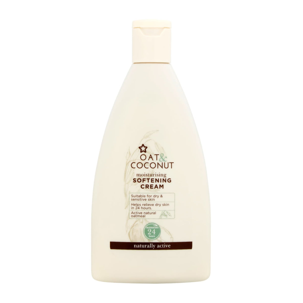 Moisturising Softening Body Cream Moisturiser Oat & Coconut 300ml