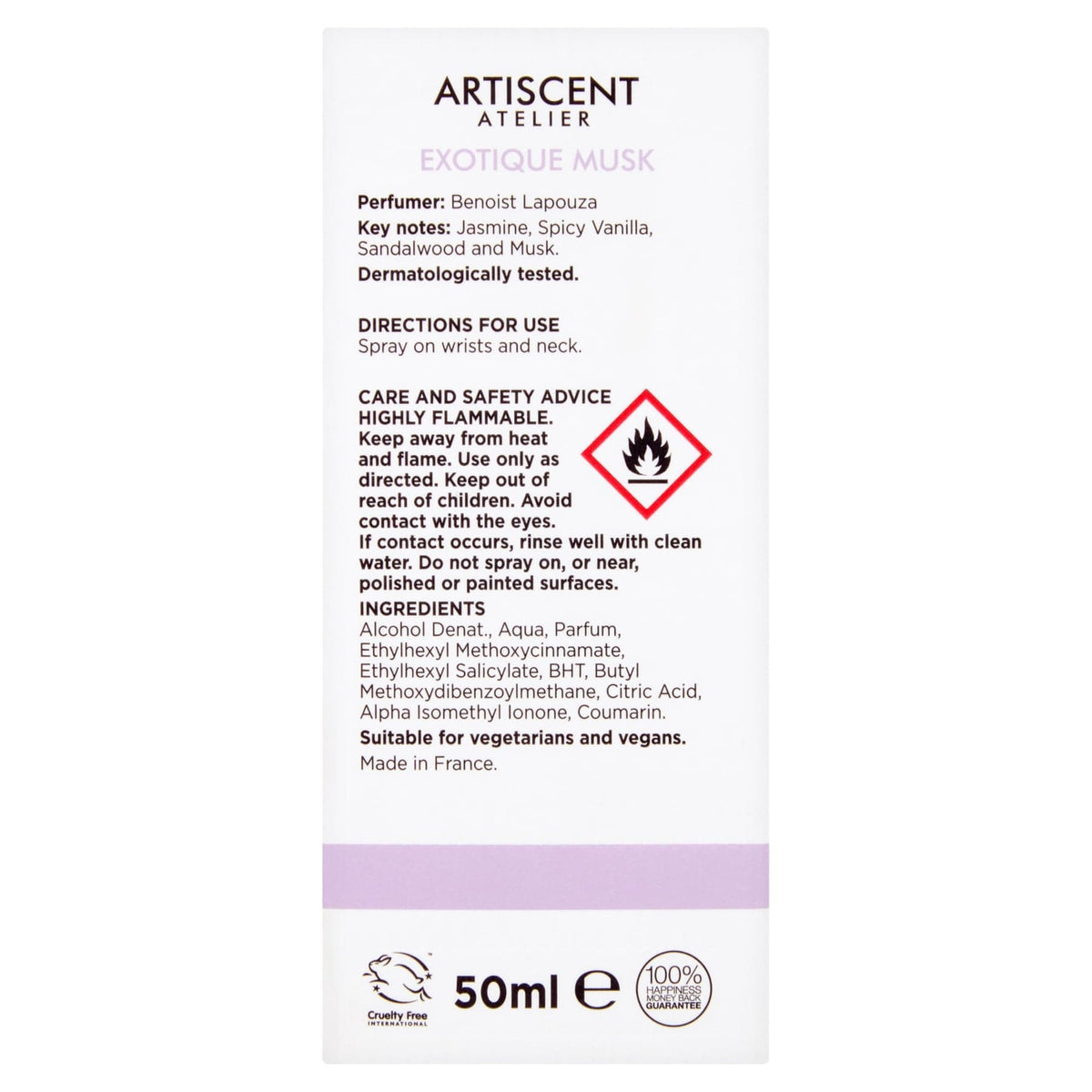 Artiscent Atelier Women Eau de Parfum Exotique Musk 50ml