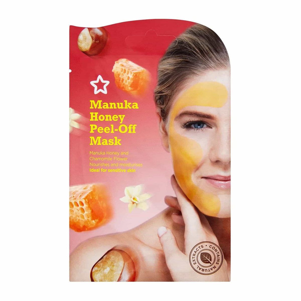 Skin Rescue Moisturising Peel-Off Mask Manuka Honey & Chamomile Flower 15ml