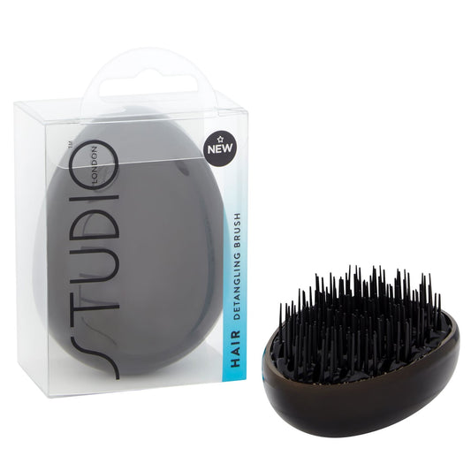 Studio London Detangling Hair Brush Black 1pc