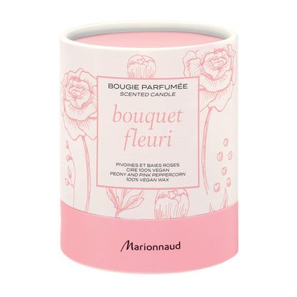 Floral Bouquet Scented Candle Peony & Pink Peppercorn 75g