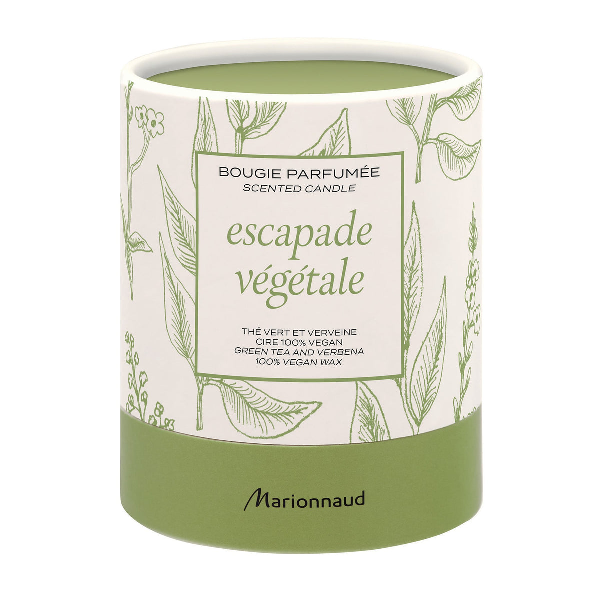 Botanical Escapade Scented Candle Green Tea & Verbena 75g