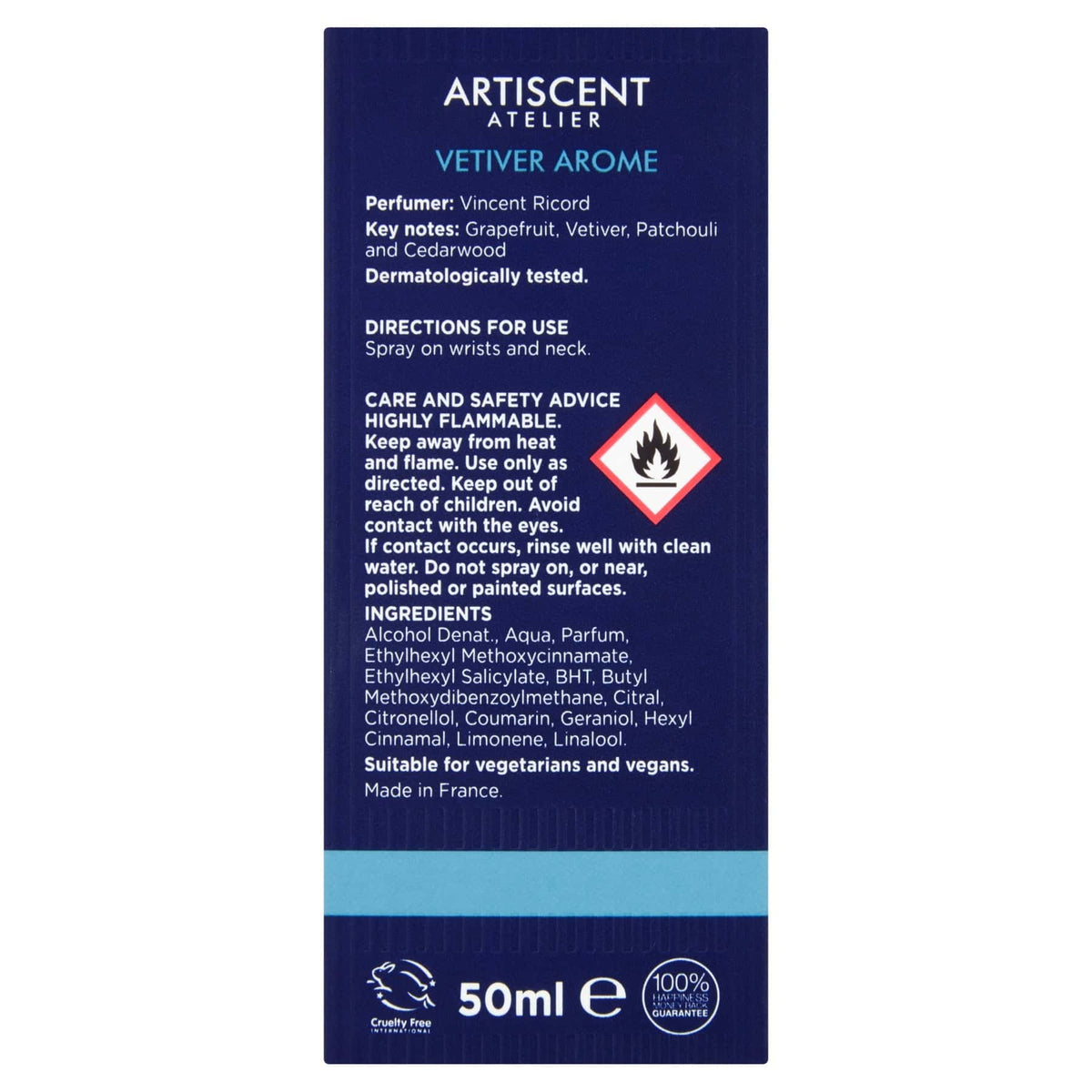 Artiscent Atelier Men Eau de Parfum Vetiver Arome 50ml