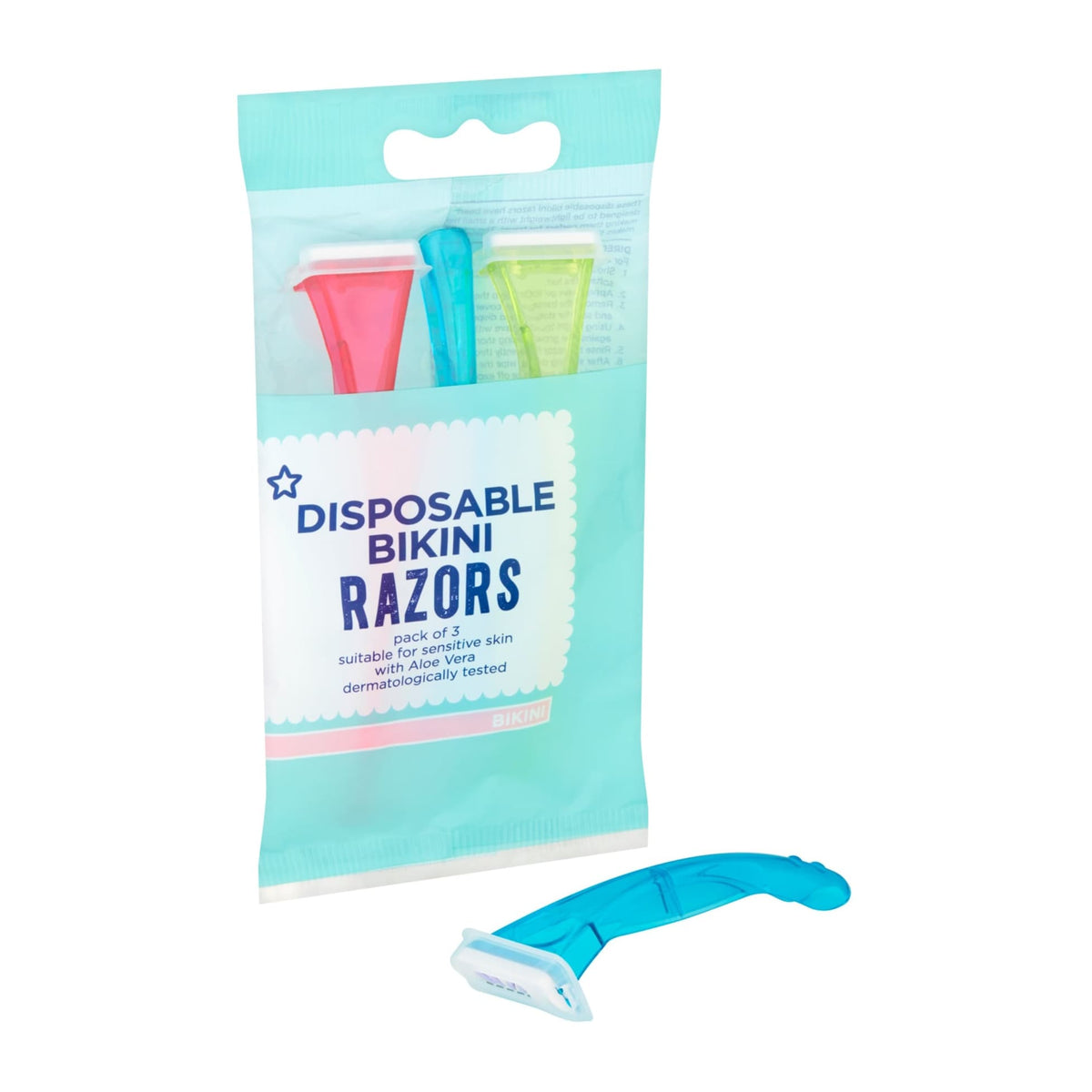 Women's Disposable Bikini Razor 3pcs