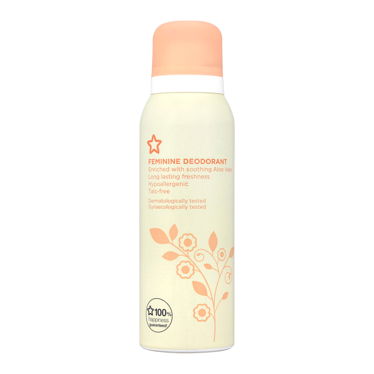 Women's Talc-Free Deodorant Spray Hypoallergenic 125ml