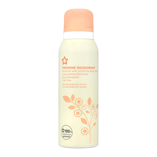Women's Talc-Free Deodorant Spray Hypoallergenic 125ml