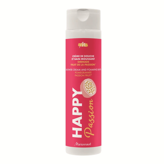 Happy Passion Shower Cream & Bath Foam Body Wash Pomegranate & Passion Fruit 250ml 250ml