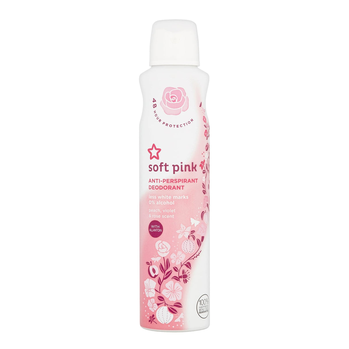 Less White Residue Anti-Perspirant Deodorant Spray Soft Pink 250ml