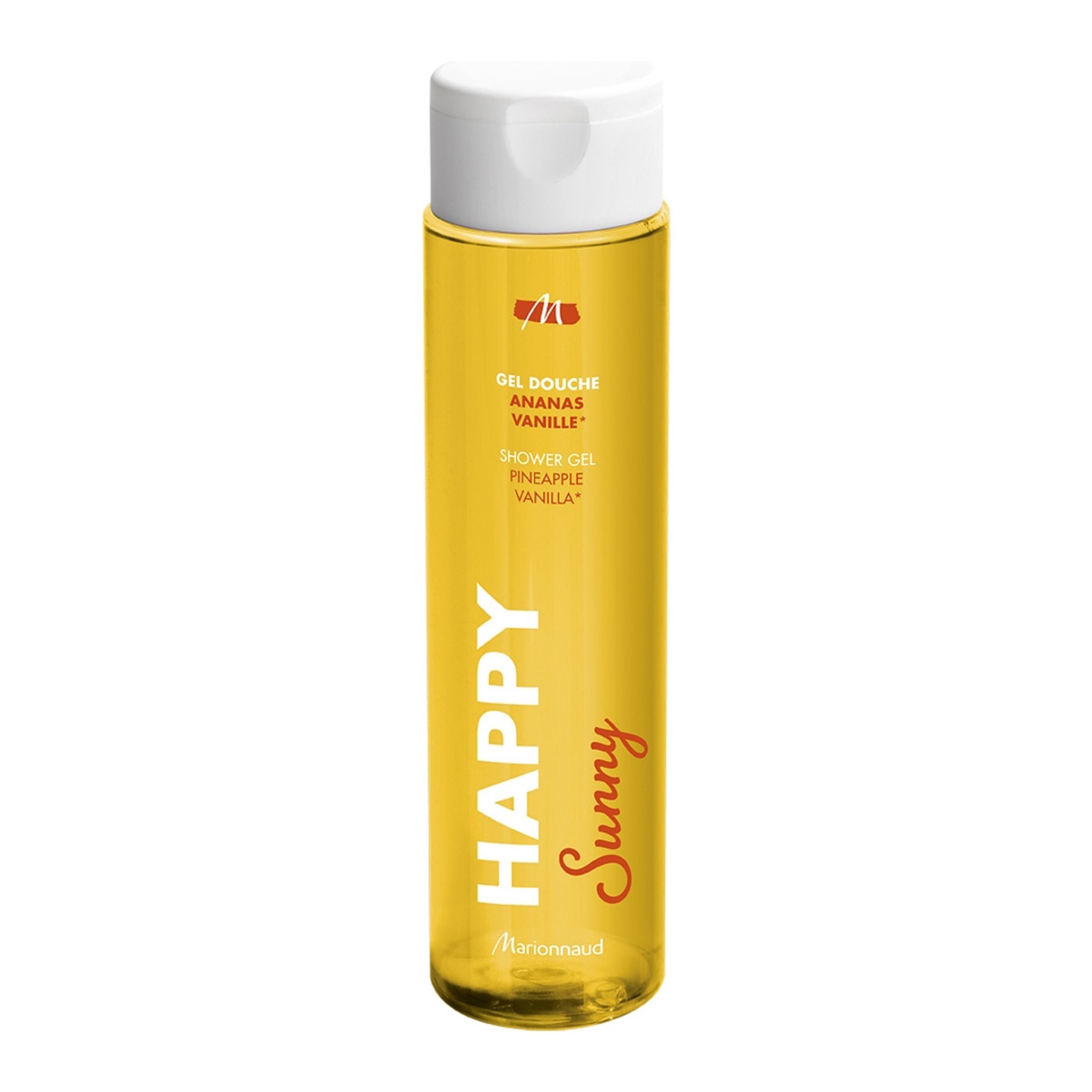 Happy Sunny Shower Gel Body Wash Pineapple & Vanilla 250ml