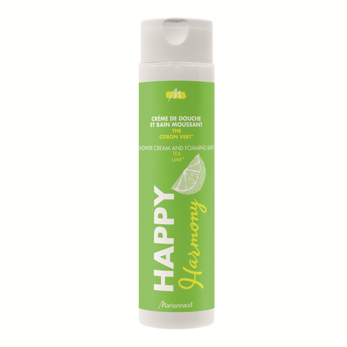 Happy Harmony Shower Cream & Bath Foam Body Wash Tea Lime 250ml