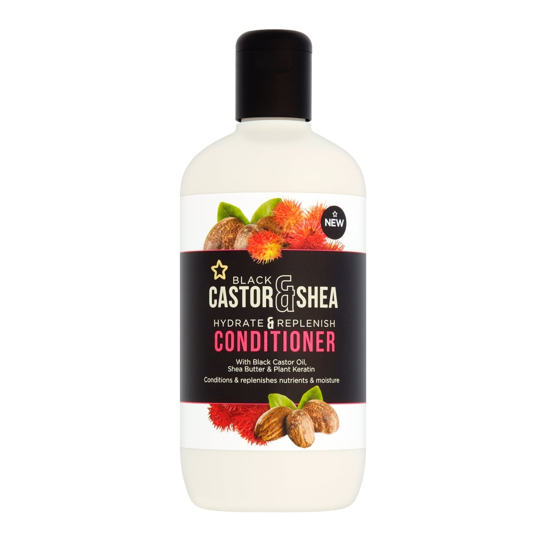 Hydrate & Replenish Conditioner Black Castor & Shea 400ml 400ml