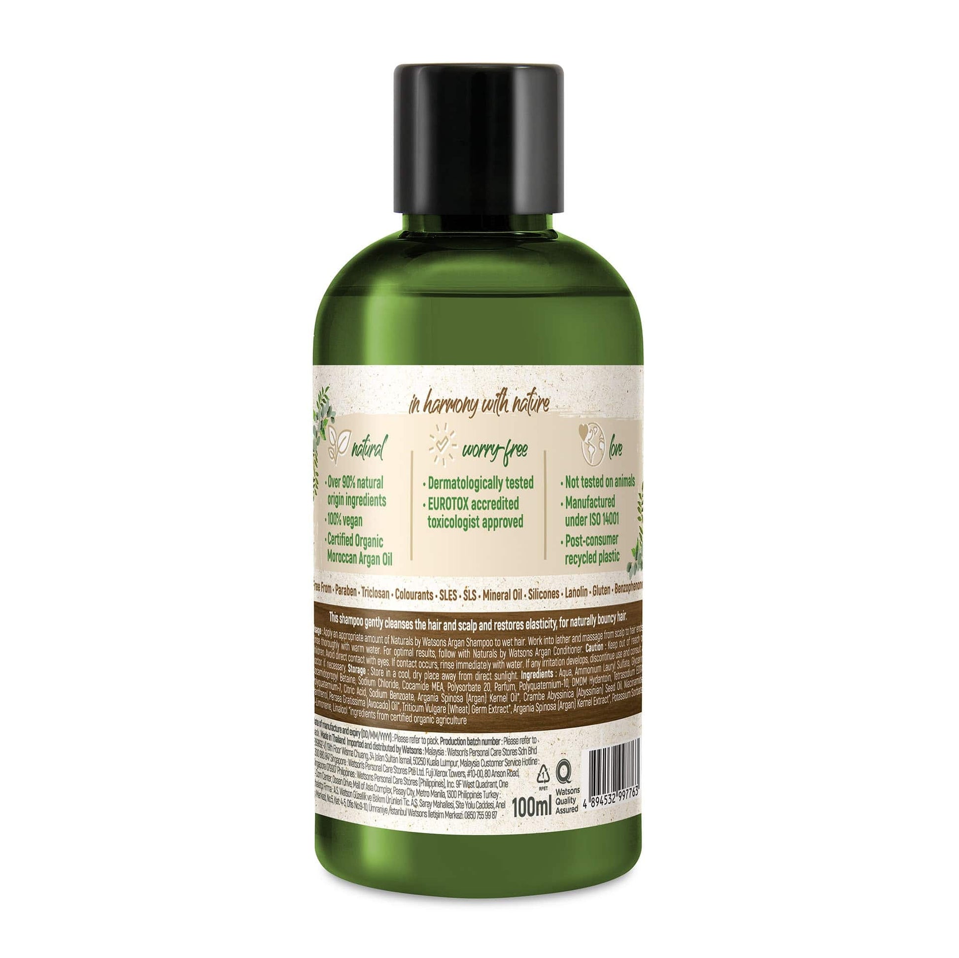 Revitalising Shampoo Argan Very Dry, Damaged Hair 100ml