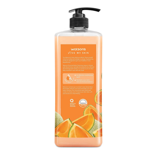 Love My Skin Softening & Moisturising Cream Body Wash Cantaloupe 1l 1L