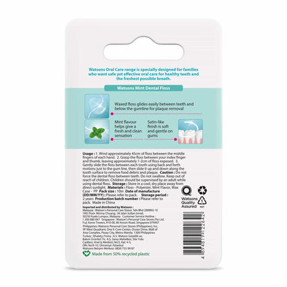 Mint Dental Floss 10m