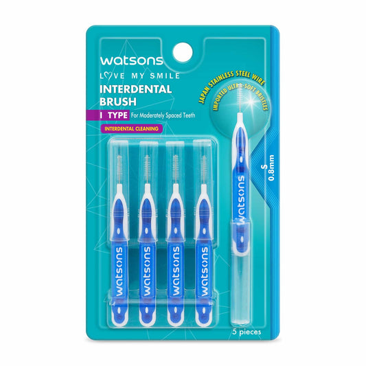 I Type Interdental Brush 0.8mm 5pcs 5pcs