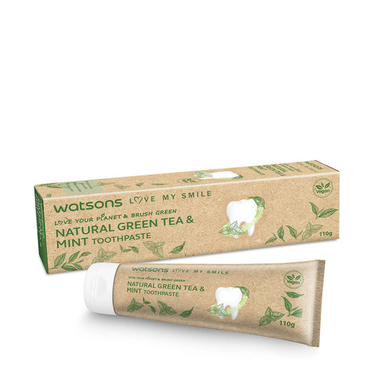 Natural Green Tea & Mint Toothpaste 110g 110g