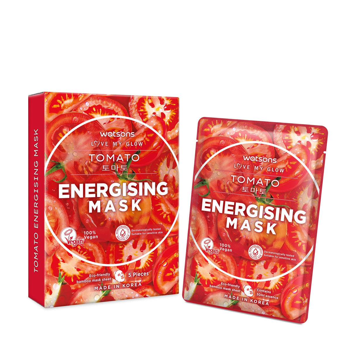 Tomato Energising Mask 5pcs