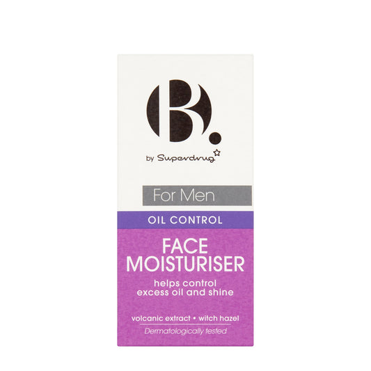 Superdrug B. Men Oil Control Face Moisturiser 50ml