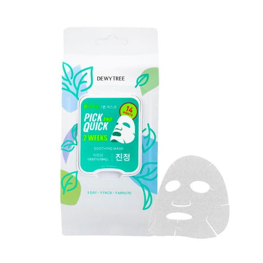 Dewytree Pick And Quick Soothing Mask 14 sheets