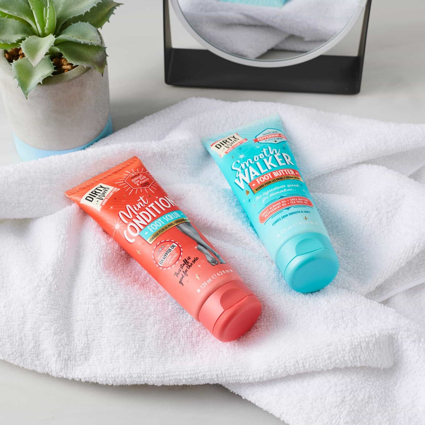 Dirty Works Mint Condition Foot Scrub 125ml