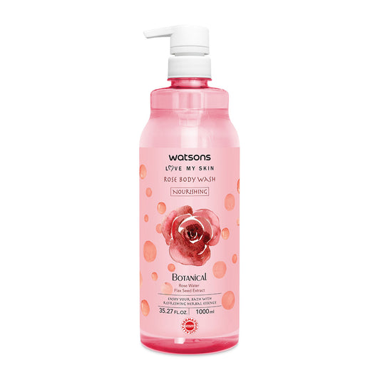 Watsons Rose Body Wash 1000ml