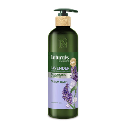 Naturals by Watsons سائل استحمام اللافندر 490 مل